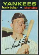 1971 Topps Baseball Cards      213     Frank Baker RC